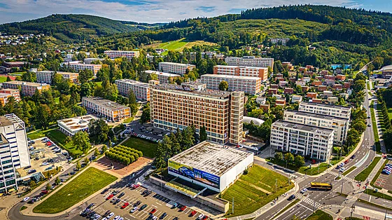 Zlín z ptačí perspektivy